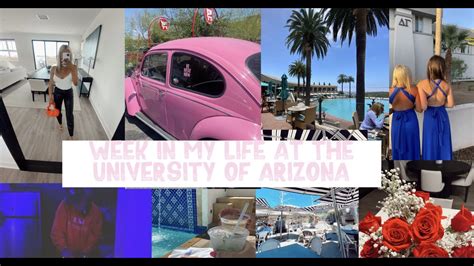 Week In My Life At The University Of Arizona Youtube