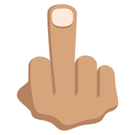 Emoji Middle Finger Images