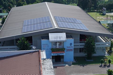 Persiaran damai 40702 shah alam, selangor malaysia. Sumbangan solar panel TNB jana pendapatan Montfort Boys