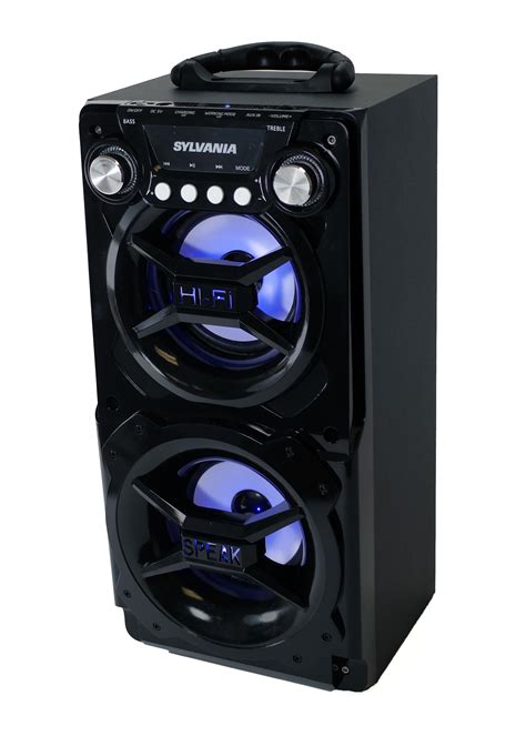 Sylvania Sp328 Purple Portable Bluetooth Speaker
