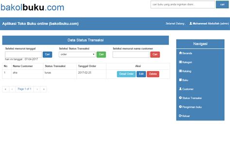 Source Code Sistem Informasi Penjualan Berbasis Web Imsno