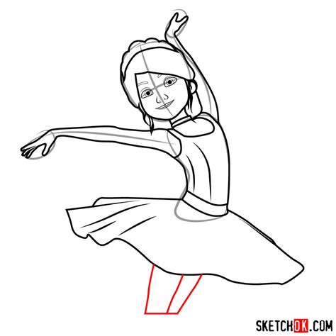 Maybe you would like to learn more about one of these? How to draw Felicie from Ballerina 2016 film - Sketchok