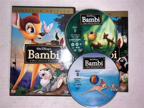 walt disney s bambi dvd 2005 2 disc set special platinum ed flower owl 786936244175 ebay
