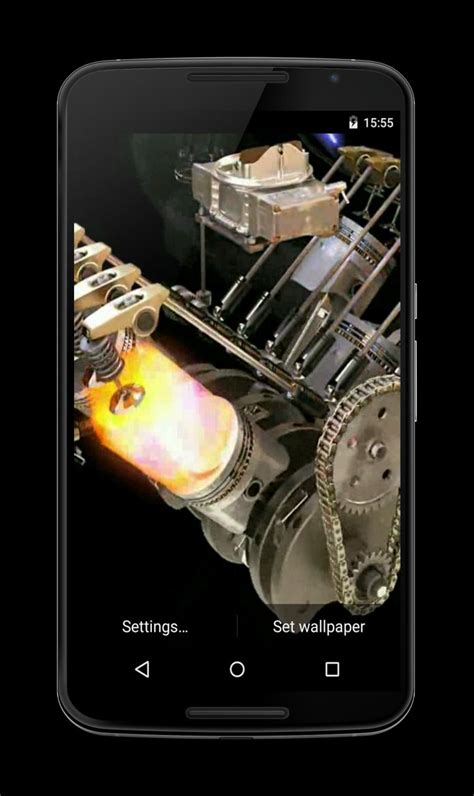 Engine 3d Live Wallpaper For Android Free Download And