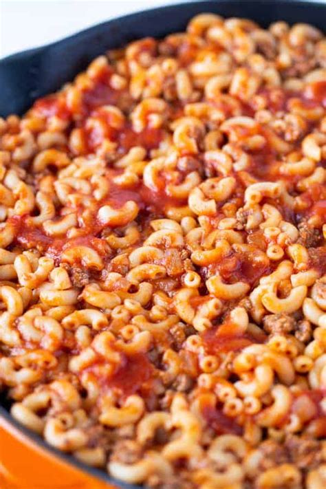 Hamburger Elbow Macaroni Tomato Casserole Recipe Deporecipe Co