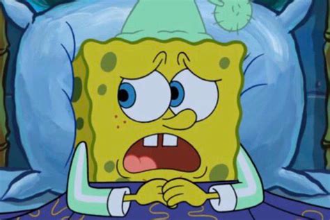 Spongebob Cant Sleep Blank Template Imgflip