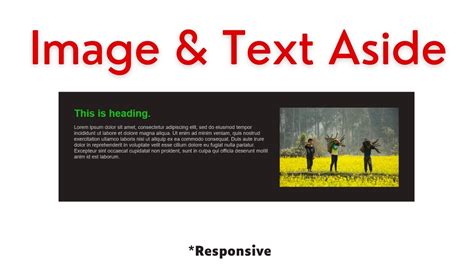How To Add Image Between Text In Html Printable Templates