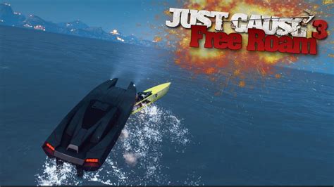 Fastest Boat Ever In Just Cause 3 Youtube