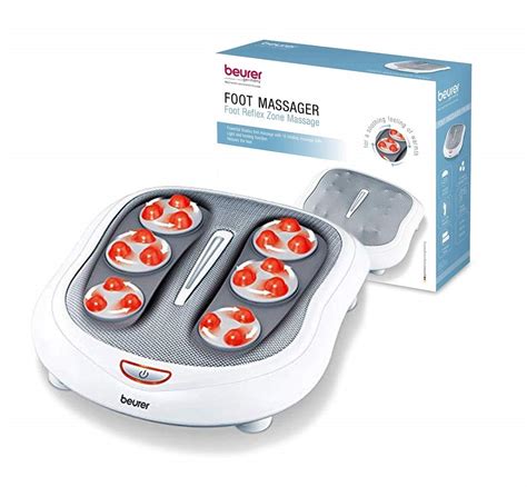 Beurer Shiatsu Foot Massager 18 Rotating Massage Heads With Deep Tissue Fm60﻿ Massagers