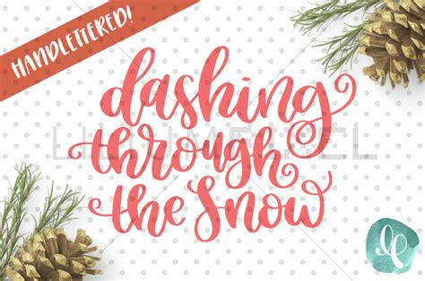 Download Dashing Through the Snow / SVG PNG DXF By Lilium Pixel SVG ...