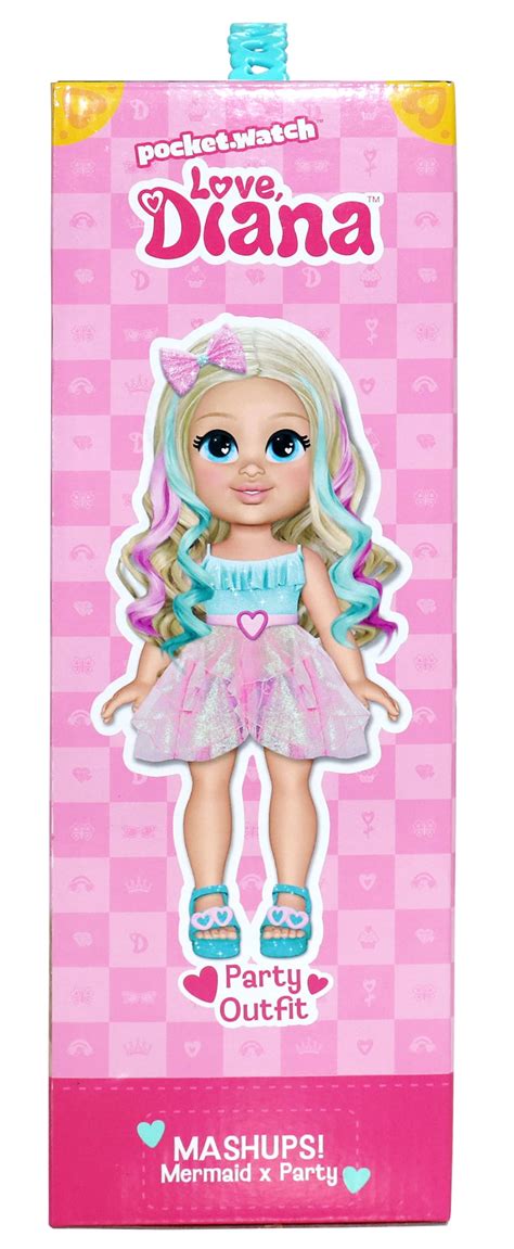 Cheap Good Goods Love Diana 13 Inch Doll Mashup Party Mermaid Doll High Quality Goods Fast