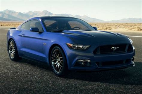 2015 Mustang Deep Impact Blue Muscle Cars Zone