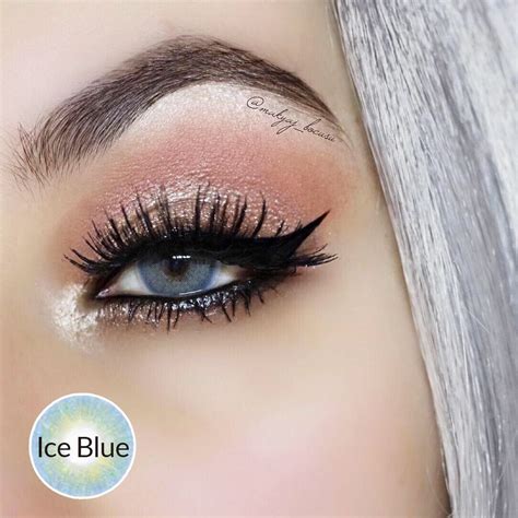 Vcee Ice Blue Colored Contact Lenses | Contact lenses colored, Colored contacts, Ice blue