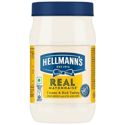 Buy Hellmanns Real Mayonnaise Eggless Extra Creamy World S No