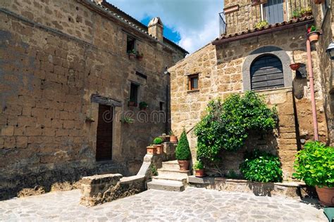 Medieval Village Of Civita Di Bagnoregio Italy Editorial Stock Image