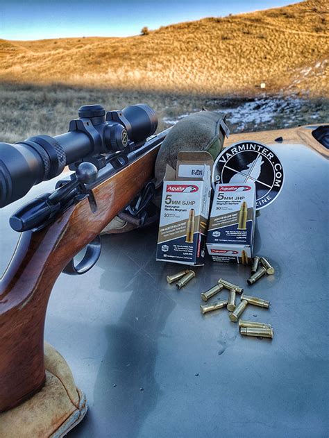 New Aguila 5mm Remington Rimfire Magnum Initial Ammo Review