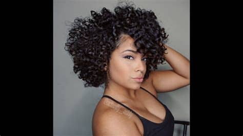 Fashion new look:soft and comfortable to wear,this layered wavy wig will show you a brand new image and temperament when worn. Braid and Curl | Natural Hair Style - YouTube