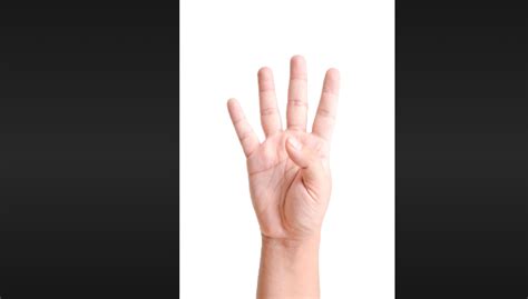 understanding the meaning behind 4 fingers up a sign and its interpretations