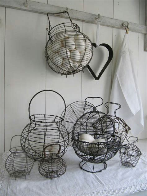 How To Style French Wire Egg Basket For All Home Decorating Styles In
