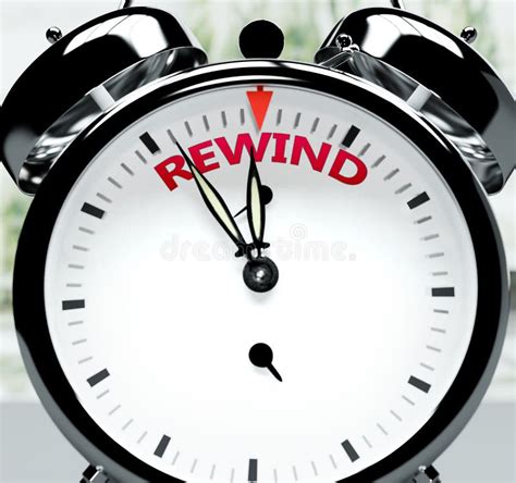 Rewind Time Icon Simple Thin Line Outline Vector Of Time Icons For Ui