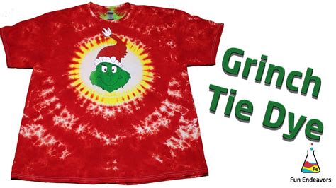 Tie Dye Pattern Grinch Christmas Tie Dye Shirt Youtube