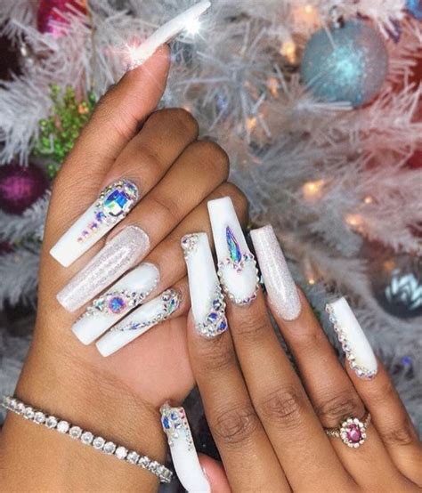 80 Trendy White Acrylic Nails Designs Ideas To Try Fashionsum
