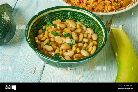 Githeri Maize And Beans Are Mixed Together In A Sufuria Kenyan