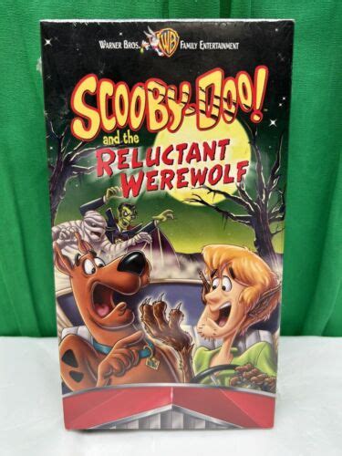 Scooby Doo And The Reluctant Werewolf Vhs 2002 Shaggy Hanna Barbera Sealed 14764187938 Ebay