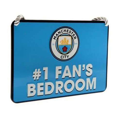 Located close to spinningfields and the heart of manchester city centre, you'll be proud to call chapel wharf home. Manchester City Bedroom Sign Number 1 Fan | MCFC ...