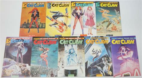 Cat Claw 1 9 Fn Complete Series Bane Kerac Eternity Comics From Europe Set Lot Comic Books