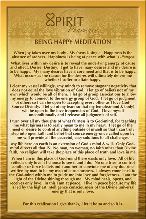 Being Happy Meditation Guided Meditation Scripts Meditation