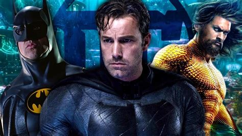 Ben Affleck Batman Confirmed For Aquaman 2 Dceu New Justice League