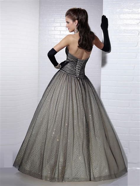 Silver Ball Gowns Natalie