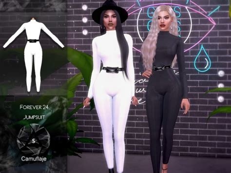 Forever 24 Jumpsuit By Camuflaje At Tsr Sims 4 Updates