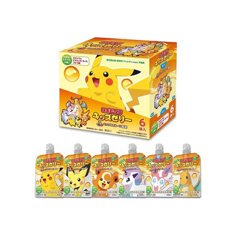 Gelatina De Frutas Mixtas Pokémon Pikachu Taisho Jp 125g6