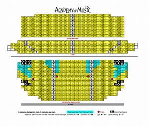 Seating Chart Academy Of Music