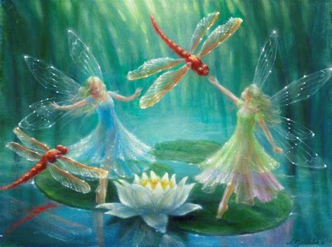 Dance Of The Red Dragonflies Lynne Bellchamber Ba Hons Fine Art