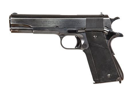 Colt 1911 Government Model 45 Automatic Pistol Witherells Auction House