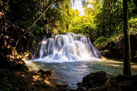 Landscape Photo Huay Mae Kamin Waterfallamazing Waterfall In