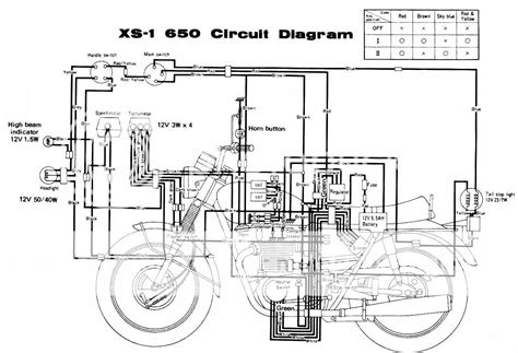 Xs650 Wiring Diagram Chopper
