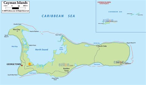 Where Are The Cayman Islands Located On The World Map Map