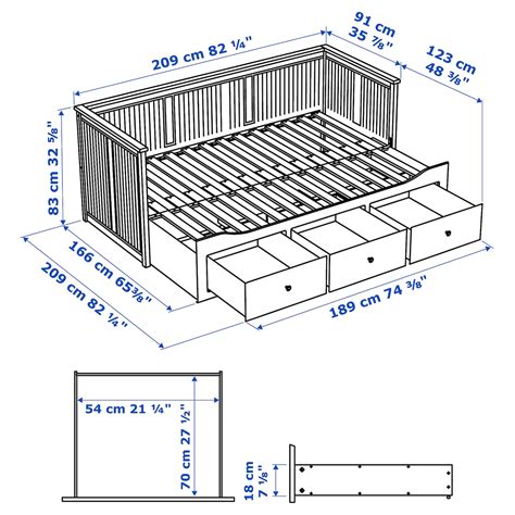 Ein hoher tisch, der beim bett genauso. Hemnes Bett Aufbauanleitung - Ikea Hemnes Daybed Assembly Instructions Youtube : Möbel und ...