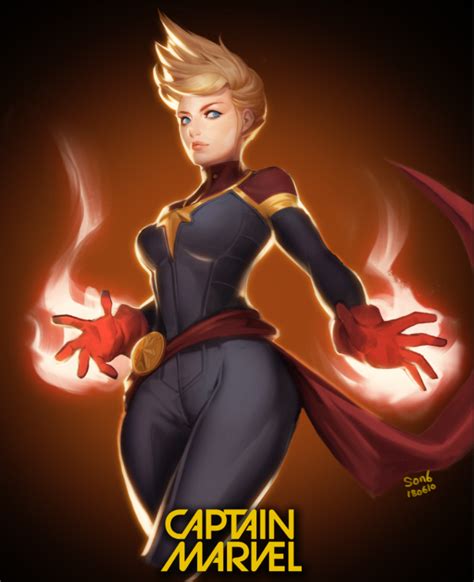 Captain Marvel Fanart By Consep99 On Deviantart