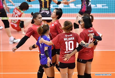 thailand beats japan 3 1 at 2019 asian women s club volleyball championship xinhua english