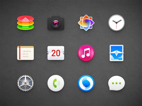Dribbble Icons3png By Sandor