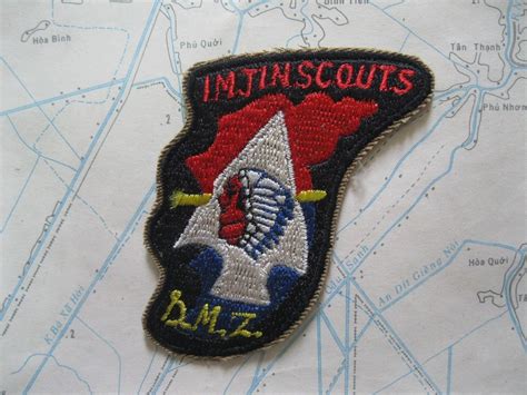 1501 Patch Korea War Us 2nd Infantry Division Imjin Scouts Dmz
