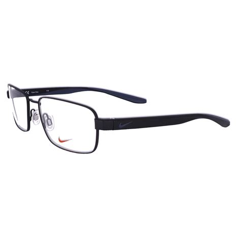 nike eyeglasses 8177 002 black rectangle unisex adults 55x17x140 886895349987 ebay