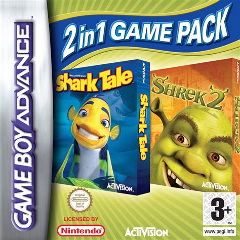 2 Pack Shrek 2 Shark Tale
