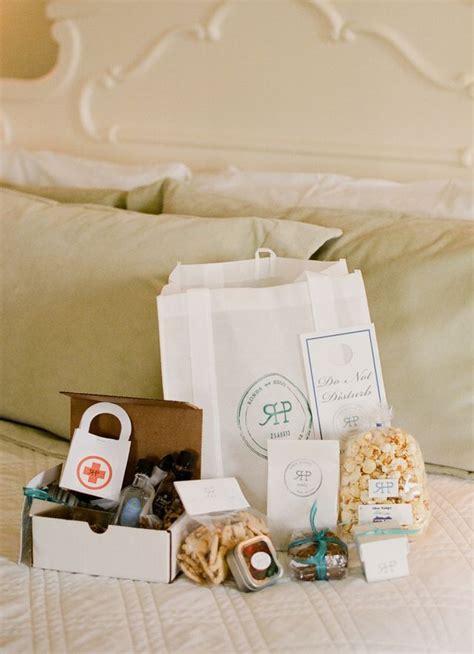 Our Favorite Wedding Welcome Bag Ideas Wedding Welcome Ts Wedding