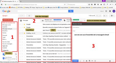 Comment Marche La Messagerie Gmail Coursinfofr